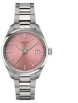 Tissot PR 100 34mm Silber Rosa Damenuhr - Silber