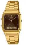 Casio Vintage Uhr Casio VINTAGE Kollektion Herren/Damen Casio-AQ-230GA-5AMQYES -