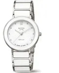 Boccia Damen Titan-Keramik Uhr 3331-04 - Wei&szlig;