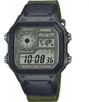 Casio Uhr Digital Armbanduhr AE-1200WHUB-3AVEF - Gr&uuml;n/Schwarz