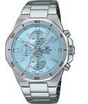 Casio Herren Armbanduhr Edifice EFV-640D-2BVUEF Chronograph - Hellblau