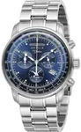 ZEPPELIN 7680MB-3 Chronograph Uhr Herrenuhr Edelstahl Chrono Datum Alarm silber -