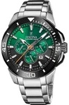 Festina Herren Armbanduhr Chrono Bike F20641/B Edelstahl - Silber