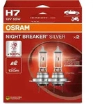 Osram Night Breaker Silver Gl&uuml;hlampen H7 12V 55W 2 St&uuml;ck