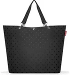 reisenthel shopper XL, Einkaufstasche, Tragetasche, Tasche, Glossy Dots Black, 35 L,