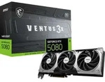 MSI VENTUS GeForce RTX 5080 16G 3X OC, GeForce RTX 5080, 16 GB, GDDR7, 256 Bit,...