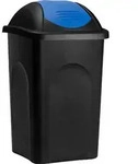 Stefanplast&reg; M&uuml;lleimer mit Schwingdeckel 60L Abfalleimer Geruchsarm K&uuml;che Bad