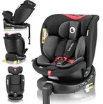 Lionelo Kindersitz Navy i-Size 360&deg; EasyTurn-Drehbasis, 40-150 cm, Montage mit