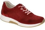 Gabor ROLLINGSOFT Damenschuhe - bequeme Schn&uuml;r- Halbschuhe rot Freizeit NEU - Rot -