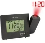 Miraval Funk-Projektionswecker Funkwecker USB 2 Alarme Temperaturanzeige Datum -