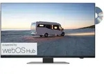 Reflexion LDDX24iBT 24' Smart LED-TV mit DVD schwarz - Schwarz