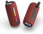 Denver BTL-360BD, 2.0 Kan&auml;le, 10 W, 5 W, 50 W, Verkabelt & Kabellos, USB Typ-A - Rot