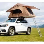 VEVOR Dachzelt Hartschale Autozelt Camping f&uuml;r 2&ndash;3 Personen, zusammenklappbares