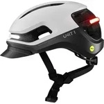 Unit 1 - Fahrradhelm AURA - schwarz/wei&szlig; - Gr. M - inkl. Remote
