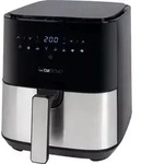 Clatronic FR 3782 H inox Hei&szlig;luft-Fritteuse - Schwarz/Silber
