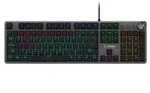 MSI FORGE GK310 RED DE, Kabelgebunden, USB, Mechanischer Switch, QWERTY, RGB-LED,
