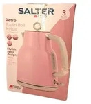 Salter Retro 1,7 L Wasserkocher 3 kW 360&deg; Basis Abnehmbarer Kalkfilter Kabellos -