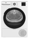 Beko BM3T38220X W&auml;schetrockner 8kg Hygienic Drying Knitterschutz 15Programme -...