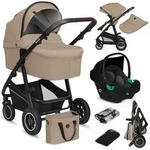 Lionelo Bianka 3in1 Kinderwagen, Autotransporter, Autositz, klappbar, Travel System