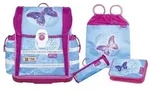 Travelite Basic Rucksack Melange grau-orange Bordgep&auml;ck Cityrucksack 22 Liter...