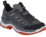 Lowa Herren Hikingschuhe Innovo GTX Lo Grau Flame - Rot/Schwarz - 42