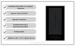 Wolkenstein WIF2-FZF, Schwarz, Integriert, 28.8 cm, Zonen-Induktionskochfeld,