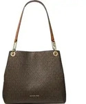 MICHAEL KORS KENSINGTON LG SHLDR TOTE Brown - Braun