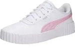 Puma M&auml;dchen Halbschuh CARINA 3.0 BLURRY DREAMS J wei&szlig; Gr&ouml;&szlig;e EUR 38 - Wei&szlig; - 38