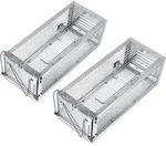 RatzFatz&reg; 2x Lebendfalle Premium Mausefalle, K&ouml;der, Rattenfalle, Gro&szlig;, XL, Profi,