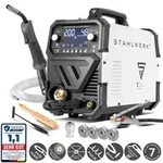 STAHLWERK Schwei&szlig;ger&auml;t Kombi MIG/MAG 200 Spot Puls Pro Digital, 200A IGBT...