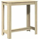 vidaXL Bartisch Sonoma-Eiche 102x50x103,5 cm Holzwerkstoff - Braun