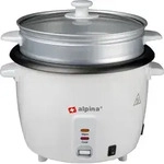 Alpina Reiskocher - 1,8 Liter - 700 Watt - Dampfgarer f&uuml;r Gem&uuml;se -