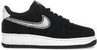 Nike Air Force 1 Low '07 LV8 Black Sail Embroidered Swoosh - EU 40