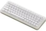AKKO YU01 White Jade Gaming-Tastatur, RGB - Wei&szlig;