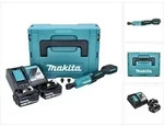 Makita DWR 180 RFJ Akku Ratschenschrauber 18 V 47,5 Nm 1/4" 3/8" + 2x Akku 3,0...