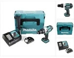 Makita DDF 458 Y1J-D 18V Akku Bohrschrauber 91 Nm im Makpac mit 1x BL1815N 1,5 Ah
