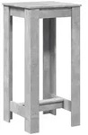 vidaXL Bartisch Betongrau 51x50x103,5 cm Holzwerkstoff - Grau
