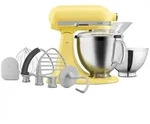KitchenAid K&uuml;chenmaschine 5KSM195PSEBT 4,7L Buttergelb kippbarer Motorkopf - Gelb