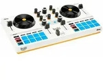 Hercules DJControl Mix Ultra &ndash; Drahtloser 2-Deck Controller mit Akkubetrieb &ndash;