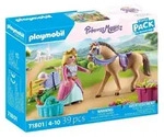 PLAYMOBIL Prinzessin mit Pferd, 4 Jahr(e), Mehrfarbig, Kunststoff - Transparent