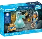 PLAYMOBIL Schlossgespenst und Ritter, 4 Jahr(e), Mehrfarbig, Kunststoff - Transparent