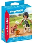 PLAYMOBIL SpecialPlus Frau mit Ziegen, 4 Jahr(e), Mehrfarbig, Kunststoff -