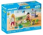 PLAYMOBIL Familie mit Hasen, Aktion/Abenteuer, 4 Jahr(e), Mehrfarbig, Kunststoff -