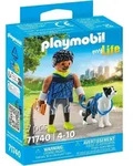 PLAYMOBIL 71740, 4 Jahr(e), Corredor con Border Collie, Mehrfarbig, Kunststoff -