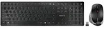 CHERRY DW 9500 SLIM, Kabellos, RF Wireless + Bluetooth, Scherenschalter, AZERTY,