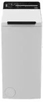 Beko BTL1WFP10622DE Waschmaschine 6kg Wei&szlig; Toplader Restzeitanzeige - Wei&szlig;