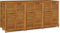 vidaXL Gartenbox 210x87x104 cm Massivholz Akazie
