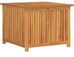 vidaXL Gartenbox 75x75x58 cm Massivholz Akazie - Braun