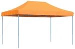 vidaXL Partyzelt Faltbar Pop-Up Orange 440x292x315 cm