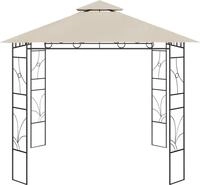 vidaXL Pavillon 3x3x2,7 m Creme 160 g/m&sup2;